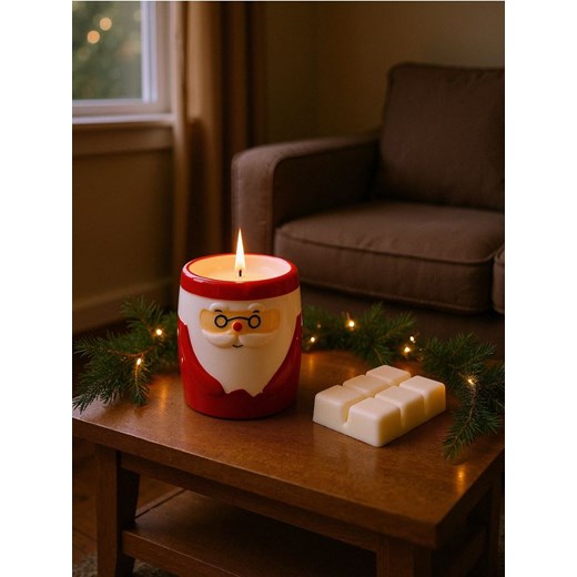 Sinsay - Kominek zapachowy z woskiem Sweet Berry - czerwony ze sklepu Sinsay w kategorii Świece i dyfuzory - zdjęcie 187576850