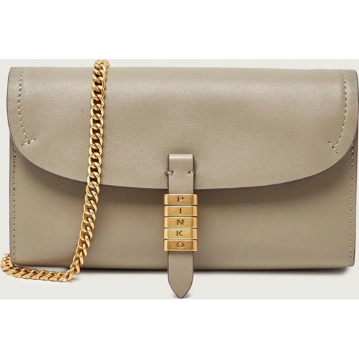 Pinko Skórzana kopertówka/portfel SADDLE ze sklepu Gomez Fashion Store w kategorii Portfele damskie - zdjęcie 187577672