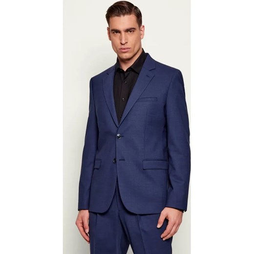 HUGO Wełniana marynarka Arti253X | Extra slim fit ze sklepu Gomez Fashion Store w kategorii Marynarki męskie - zdjęcie 187577680
