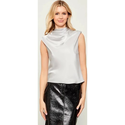 Pinko Satynowa bluzka ADELITA | Regular Fit ze sklepu Gomez Fashion Store w kategorii Bluzki damskie - zdjęcie 187577691