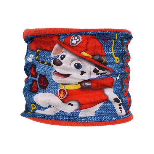 Paw Patrol Szal-koło &quot;Psi Patrol&quot; w kolorze czerwonym - 26 x 19 cm ze sklepu Limango Polska w kategorii Szaliki dziecięce - zdjęcie 187578363