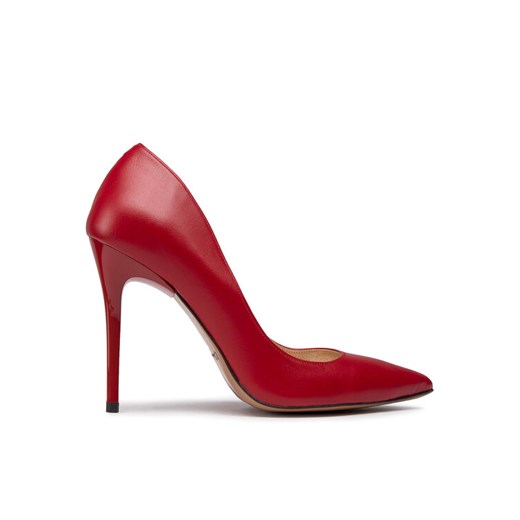 Szpilki R.Polański A-001 Czerwony ze sklepu eobuwie.pl w kategorii Czółenka - zdjęcie 187579063
