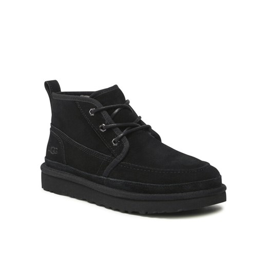 Trzewiki Ugg M Neumel Moc 1121645 Czarny ze sklepu eobuwie.pl w kategorii Buty zimowe męskie - zdjęcie 187579102