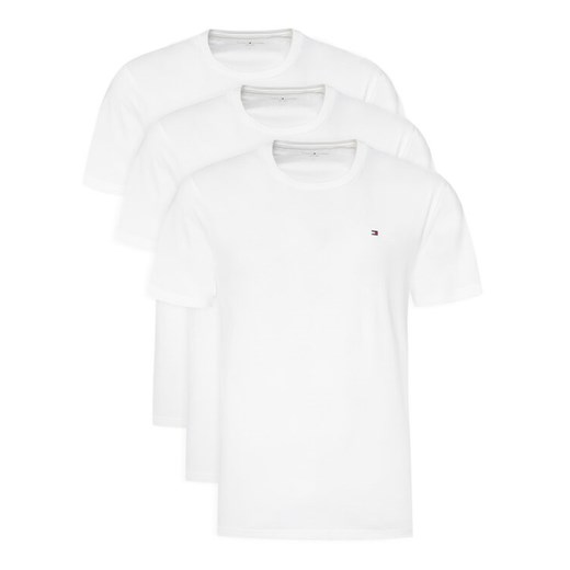 Tommy Hilfiger Komplet t-shirtów UM0UM03379 Biały Regular Fit ze sklepu MODIVO w kategorii T-shirty męskie - zdjęcie 187579410