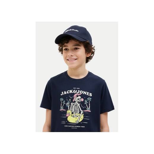 Jack & Jones Junior Czapka z daszkiem Vesterbro 12254108 Granatowy Jack & Jones Junior L_XL MODIVO