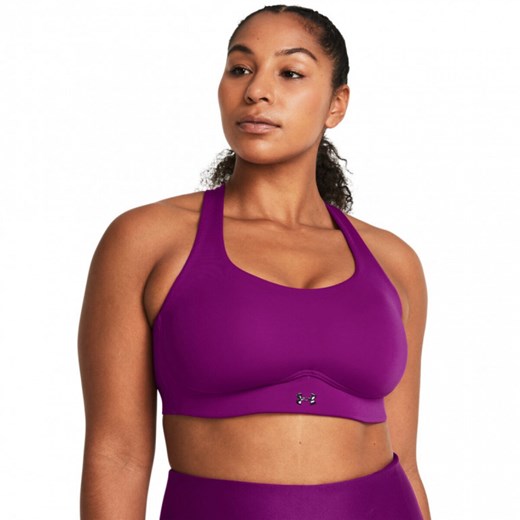 Biustonosz treningowy Under Armour UA Uplift Mid - fioletowy Under Armour 32d wyprzedaż Sportstylestory.com