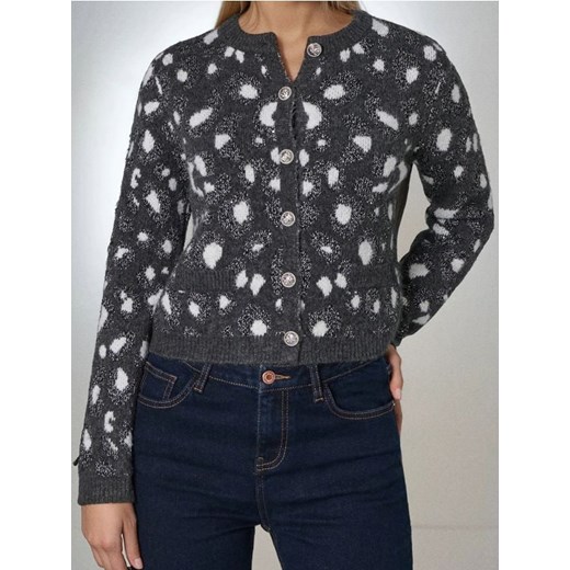 Sinsay - Wzorzysty kardigan - wielobarwny Sinsay M Sinsay