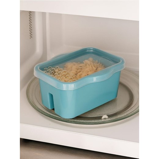 Sinsay - Pojemnik z pokrywką do gotowania w mikrofalówce - granatowy ze sklepu Sinsay w kategorii Akcesoria kuchenne - zdjęcie 187581080