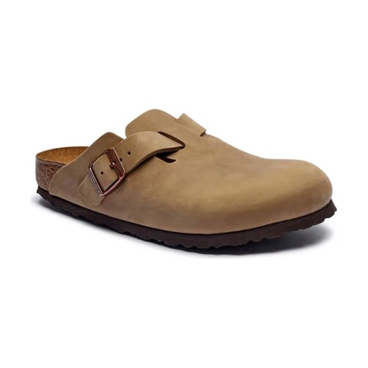 Birkenstock Skórzane mule Boston ze sklepu Gomez Fashion Store w kategorii Klapki damskie - zdjęcie 187581242