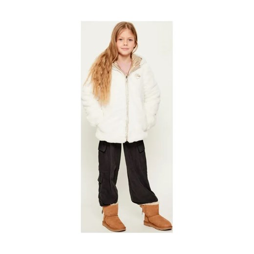 UGG Śniegowce K MINI BAILEY BOW II | shearling | zamsz ze sklepu Gomez Fashion Store w kategorii Buty zimowe dziecięce - zdjęcie 187581250