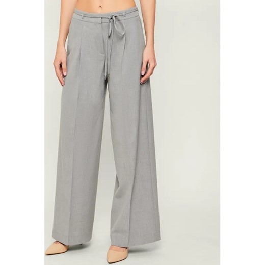 HUGO Spodnie Haminde | flare fit ze sklepu Gomez Fashion Store w kategorii Spodnie damskie - zdjęcie 187581860