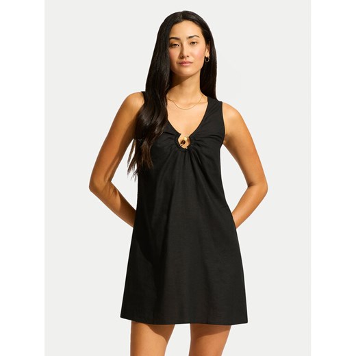 Seafolly Sukienka letnia Palermo 55508-DR Czerwony Regular Fit ze sklepu MODIVO w kategorii Sukienki - zdjęcie 187582132