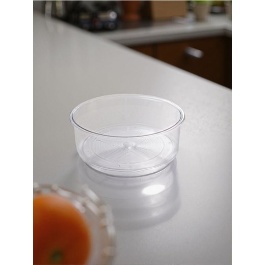 Sinsay - Okrągły obrotowy organizer do lodówki - biały ze sklepu Sinsay w kategorii Pojemniki kuchenne - zdjęcie 187582954