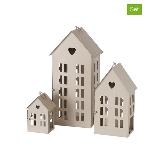 Boltze Lampiony (3 szt.) &quot;Alamo&quot; w kolorze beżowym ze sklepu Limango Polska w kategorii Świeczniki - zdjęcie 187582994