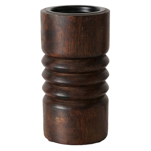 Boltze Świecznik &quot;Drella&quot; w kolorze brązowym - wys. 15 cm ze sklepu Limango Polska w kategorii Świeczniki - zdjęcie 187583034