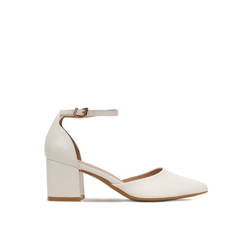 Czółenka JENNY CEO-ANGEL WS210702-10 Biały ze sklepu eobuwie.pl w kategorii Czółenka - zdjęcie 187583100