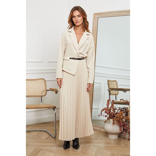 Joséfine Sukienka &quot;Jaune&quot; w kolorze kremowym ze sklepu Limango Polska w kategorii Sukienki - zdjęcie 187583683