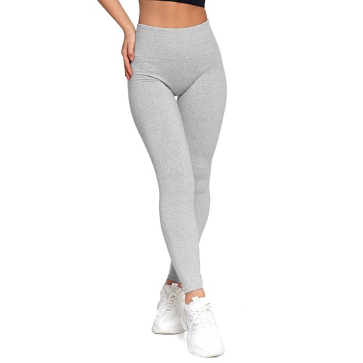 Moraj RDL2300-005 legginsy ocieplane, miękki meszek grey melange ze sklepu kontri.pl w kategorii Spodnie damskie - zdjęcie 187584174