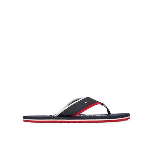 Japonki Tommy Hilfiger Tumble Beach Sandal FM0FM05710 Granatowy ze sklepu eobuwie.pl w kategorii Klapki męskie - zdjęcie 187584620