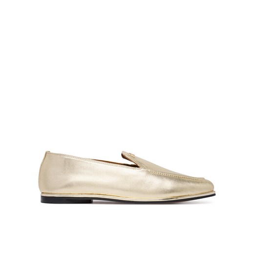 Tommy Hilfiger Lordsy Gold Loafer FW0FW08958 Złoty ze sklepu MODIVO w kategorii Lordsy damskie - zdjęcie 187585374