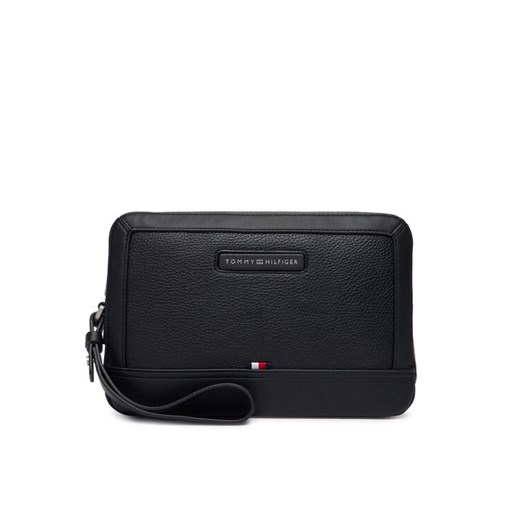 Tommy Hilfiger Kosmetyczka Th Central Pouch AM0AM13953 Czarny ze sklepu MODIVO w kategorii Kosmetyczki - zdjęcie 187585394