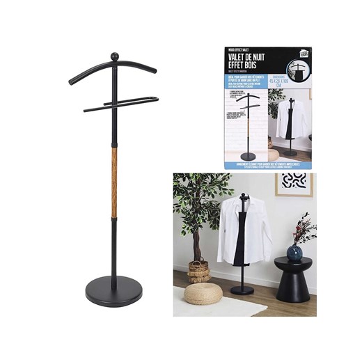 The Concept Factory Wieszak w kolorze czarnym na ubrania ze sklepu Limango Polska w kategorii Szafy - zdjęcie 187586553