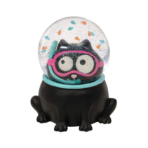 moses. Kula śnieżna &quot;Ed, the Cat&quot; w kolorze czarnym ze sklepu Limango Polska w kategorii Dekoracje - zdjęcie 187586592