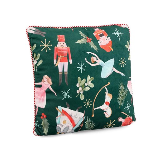 Bizzotto Poduszka &quot;Lukas&quot; w kolorze zielonym - 45 x 45 cm ze sklepu Limango Polska w kategorii Poduszki dekoracyjne - zdjęcie 187586770