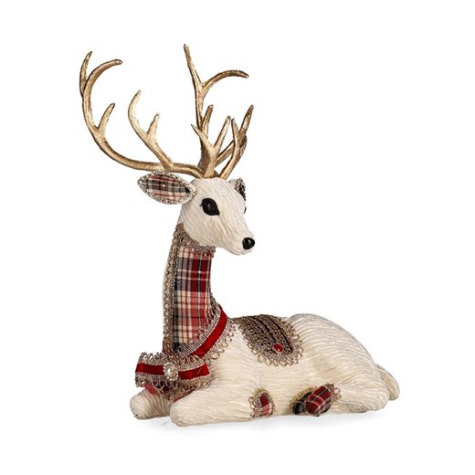 Bizzotto Figurka dekoracyjna &quot;Mellony&quot; w kolorze kremowym - wys. 41 cm ze sklepu Limango Polska w kategorii Dekoracje - zdjęcie 187586774