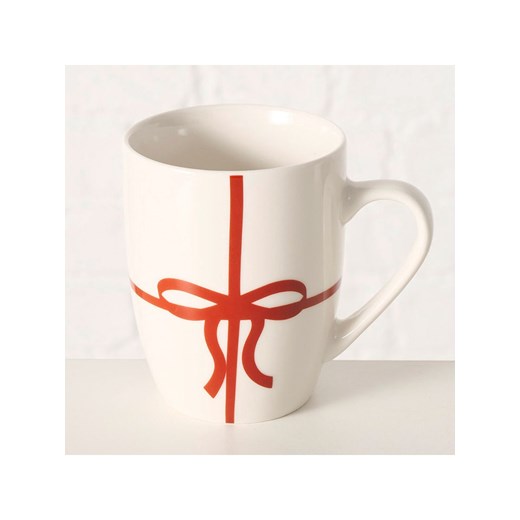 Boltze Kubek &quot;Presenti&quot; w kolorze biało-czerwonym - 350 ml ze sklepu Limango Polska w kategorii Naczynia - zdjęcie 187587162