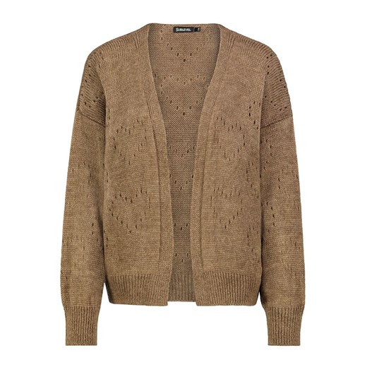 Sublevel Kardigan w kolorze jasnobrązowym ze sklepu Limango Polska w kategorii Swetry damskie - zdjęcie 187587182