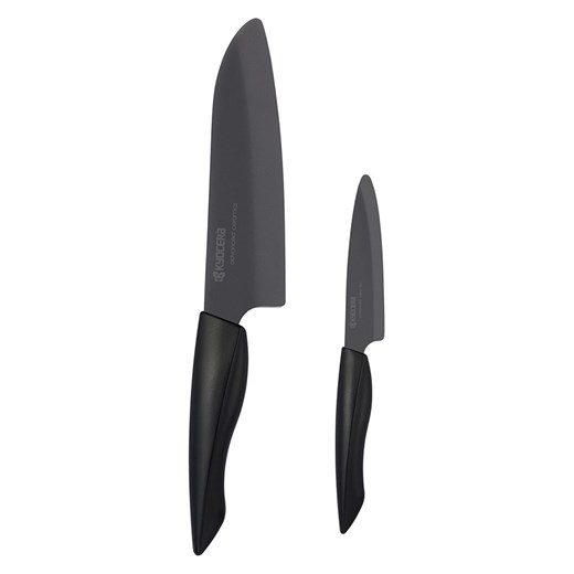 Kyocera 2-częściowy zestaw noży &quot;Shin&quot; w kolorze czarnym ze sklepu Limango Polska w kategorii Noże kuchenne - zdjęcie 187587224