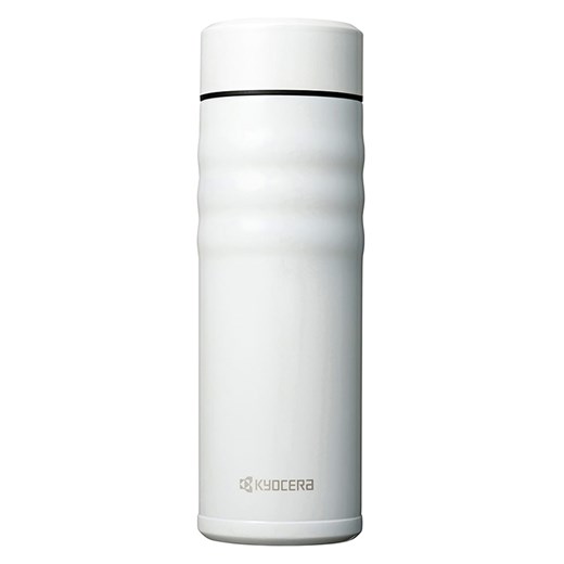 Kyocera Butelka termiczna &quot;Twist Top&quot; w kolorze białym - 500 ml ze sklepu Limango Polska w kategorii Kubki termiczne - zdjęcie 187587250