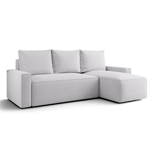 Jasnoszary nowoczesny narożnik tapicerowany G9-D86 ze sklepu Edinos.pl w kategorii Narożniki - zdjęcie 187587542