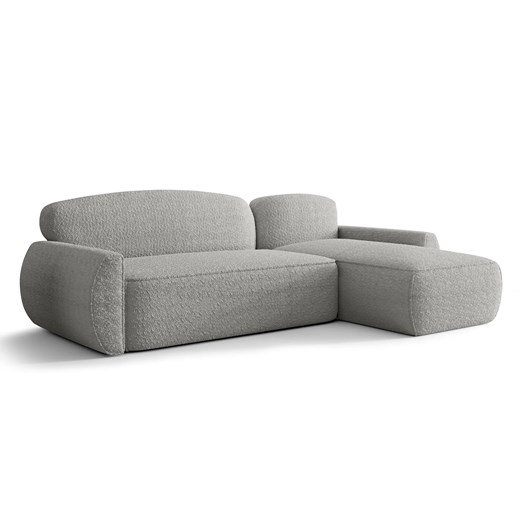 Jasnoszary narożnik rozkładany z pojemnikiem W7-H62 ze sklepu Edinos.pl w kategorii Narożniki - zdjęcie 187587573