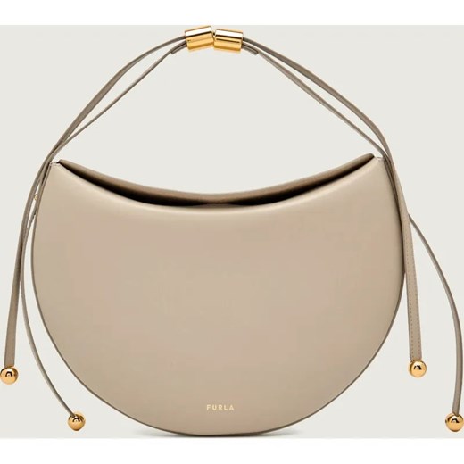 Furla Skórzane hobo FURLA MOONSTONE ze sklepu Gomez Fashion Store w kategorii Torebki hobo - zdjęcie 187588120