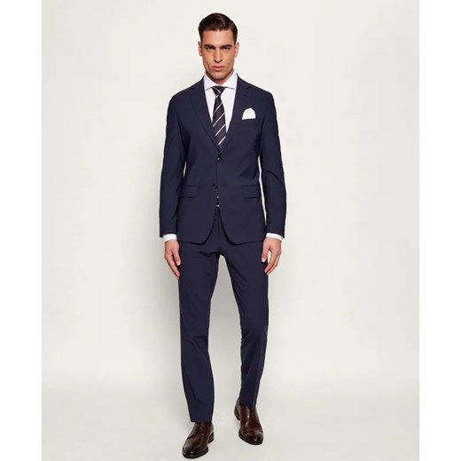 BOSS BLACK Garnitur P-Huge-2Pcs-WG-253 | Slim Fit | z dodatkiem wełny ze sklepu Gomez Fashion Store w kategorii Garnitury męskie - zdjęcie 187588131
