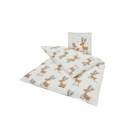 Boltze Komplet pościeli &quot;Timba&quot; w kolorze biało-beżowym ze sklepu Limango Polska w kategorii Pościel dziecięca - zdjęcie 187588244