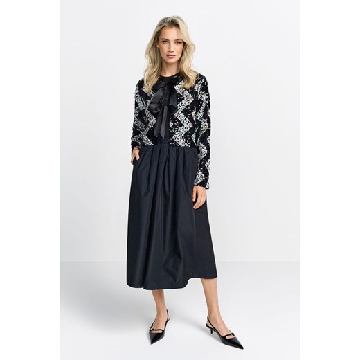 Rich&amp;Royal Blezer w kolorze biało-czarnym Rich&royal XS promocyjna cena Limango Polska