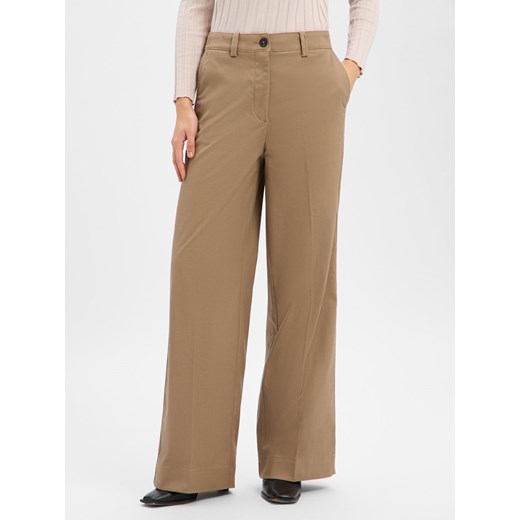 Marc O'Polo Spodnie Kobiety Bawełna wielbłądzi wypukły wzór tkaniny ze sklepu vangraaf w kategorii Spodnie damskie - zdjęcie 187589172