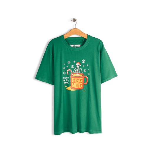 GATE Bawełniana koszulka ze świątecznym nadrukiem S ze sklepu gateshop w kategorii T-shirty męskie - zdjęcie 187589384