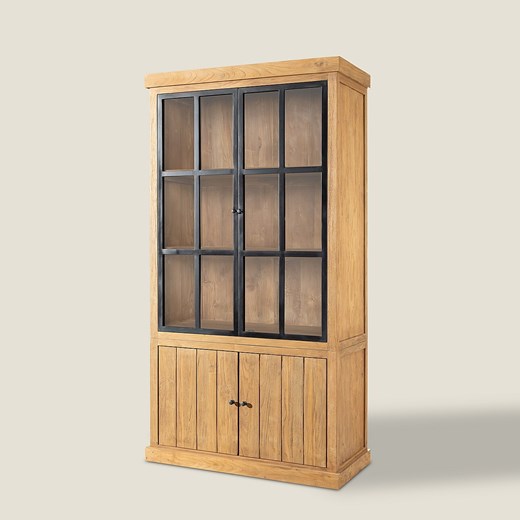 Witryna Harbor II 114x52x220 cm ze sklepu dekoria.pl w kategorii Regały i witryny - zdjęcie 187589411