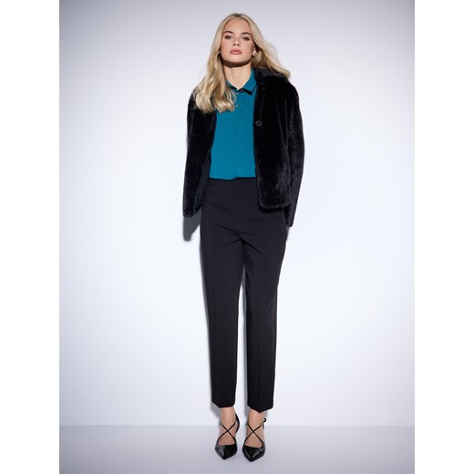 Mohito - Czarne spodnie cygaretki petite - czarny Mohito 40 Mohito