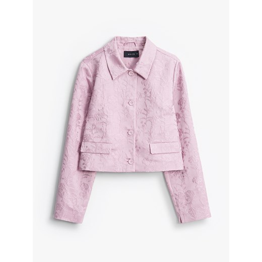 Mohito - Marynarka z haftem - różowy ze sklepu Mohito w kategorii Marynarki damskie - zdjęcie 187589652