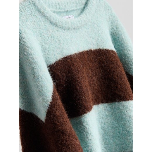 Reserved - Sweter z dodatkiem wełny - wielobarwny Reserved S Reserved