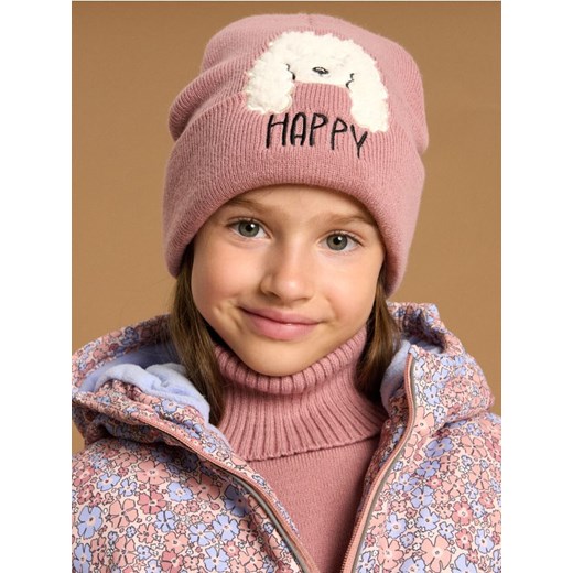 Sinsay - Czapka beanie - różowy ze sklepu Sinsay w kategorii Czapki dziecięce - zdjęcie 187590714