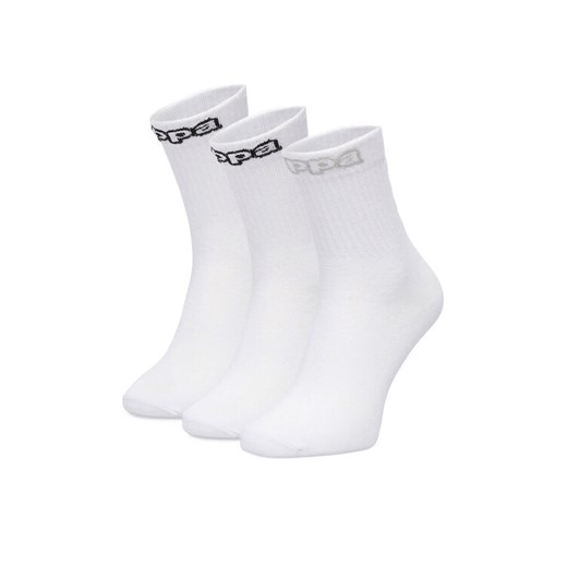 Skarpety długie Kappa CEO_KR_KAPPA_ 004_W_AW25 Biały ze sklepu eobuwie.pl w kategorii Skarpetki damskie - zdjęcie 187590810