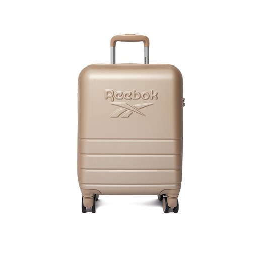 Walizka kabinowa Reebok CEO-RBK-WAL-001-07-CCC-S Beżowy ze sklepu eobuwie.pl w kategorii Walizki - zdjęcie 187590822