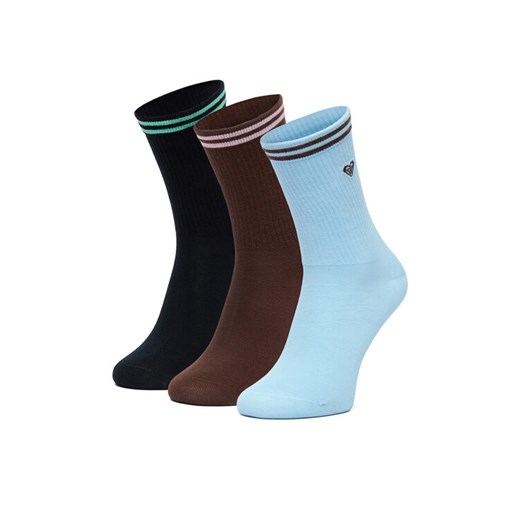 Skarpety długie Roxy CEO_BR_ROXY_2032_W_AW25 (3 PACK) Kolorowy ze sklepu eobuwie.pl w kategorii Skarpetki damskie - zdjęcie 187590902