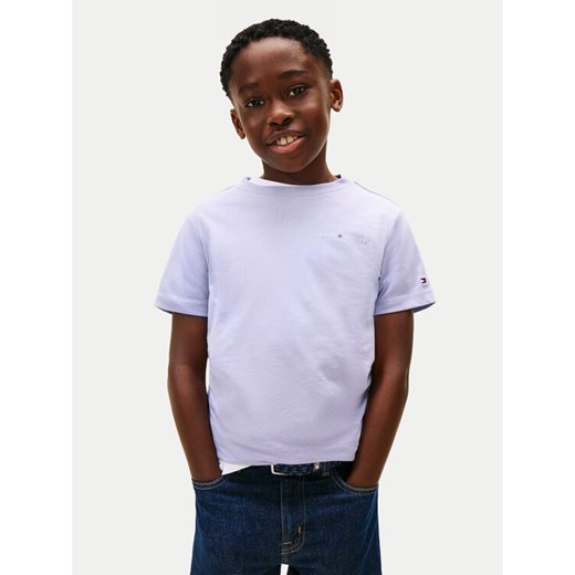 Tommy Hilfiger T-Shirt Mini Corp KS0KS00661 M Niebieski Regular Fit ze sklepu MODIVO w kategorii Body niemowlęce - zdjęcie 187591674